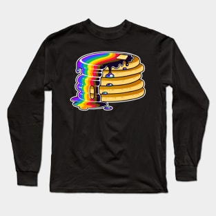 Philadelphia Philly Pride LGBT Pancakes - Gay Rainbow Long Sleeve T-Shirt